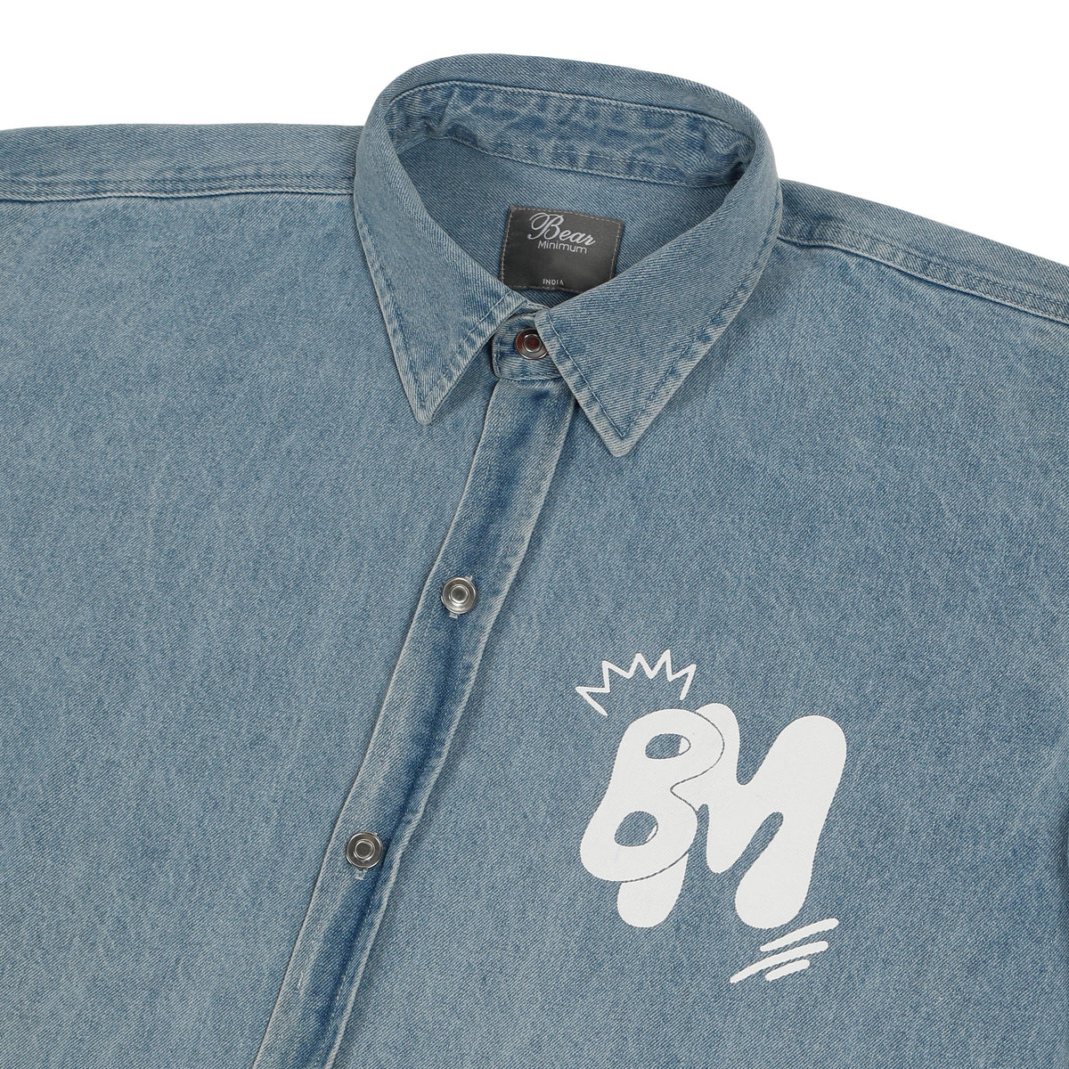 MENTALLY TIRED DENIM SHIRT